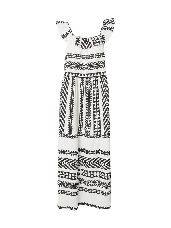Vero Moda VERO MODA Ljetna haljina  crna / bijela