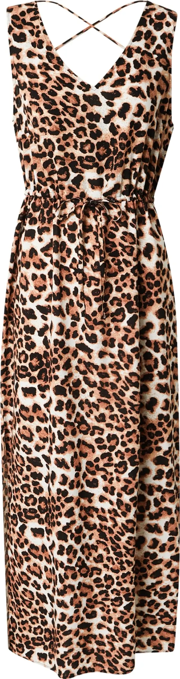 Vero Moda VERO MODA Ljetna haljina 'VMEASY'  boja pijeska / boja devine dlake (camel) / crna