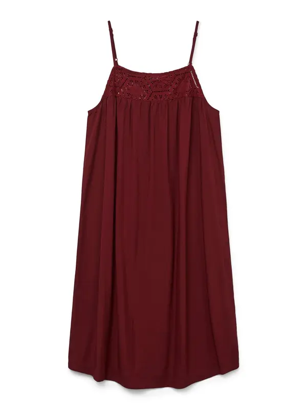 Vero Moda VERO MODA Ljetna haljina 'VMGRACE'  bordo
