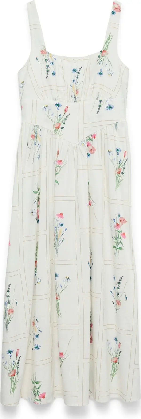 Vero Moda VERO MODA Ljetna haljina 'VMJAMIE ELSE'  plava / zelena / roza / bijela