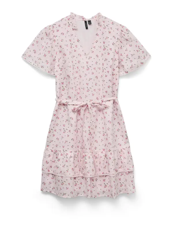 VERO MODA VERO MODA Ljetna haljina 'VMTRINE'  zelena / roza / roza
