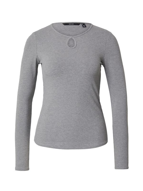 VERO MODA VERO MODA Majica 'CARINA'  siva melange
