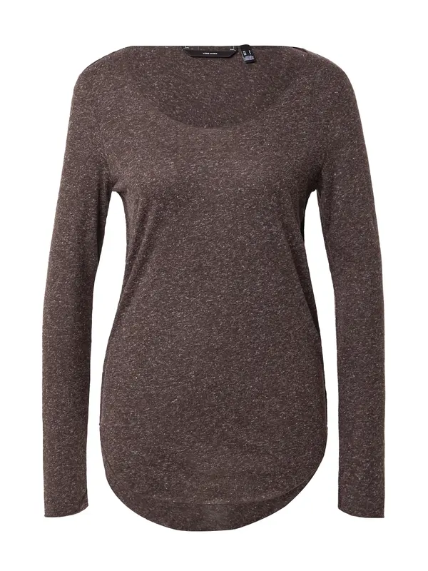 VERO MODA VERO MODA Majica 'Lua'  smeđa melange