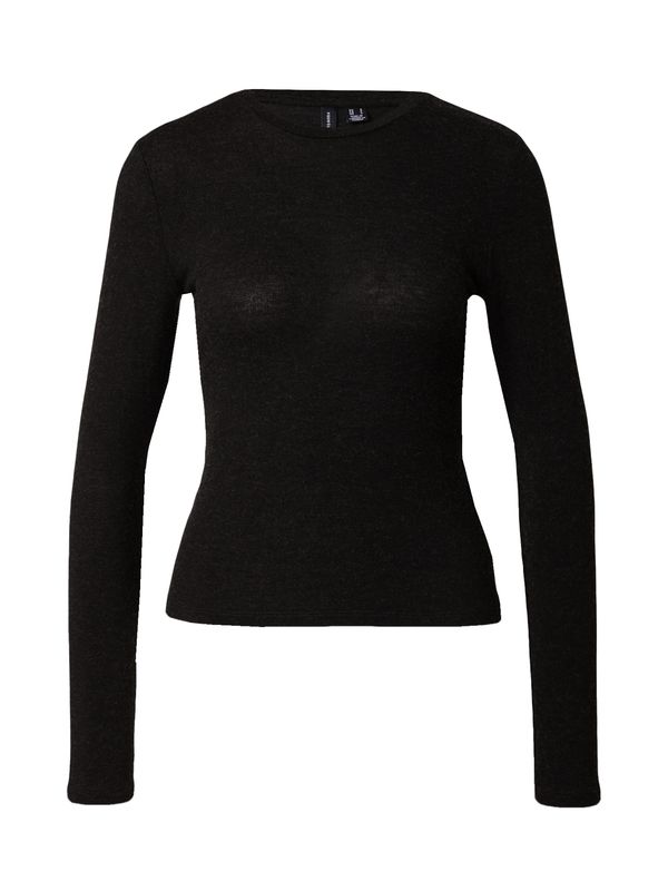 VERO MODA VERO MODA Majica 'VINI'  crna melange
