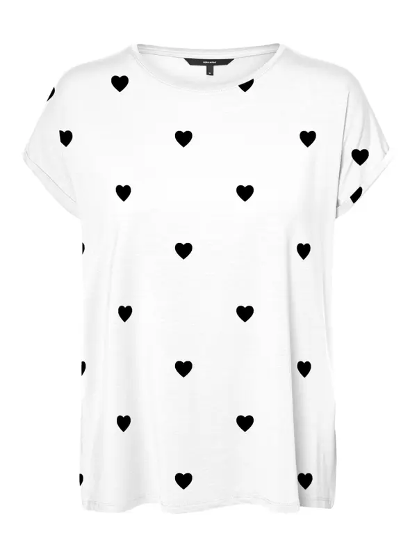 Vero Moda VERO MODA Majica 'VMAva'  morsko plava / bijela