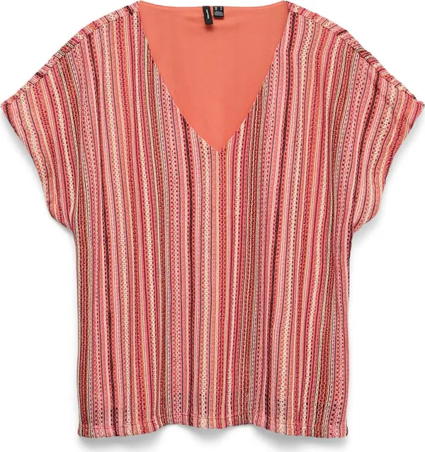 Vero Moda VERO MODA Majica 'VMDEMI'  koraljna / roza / bordo