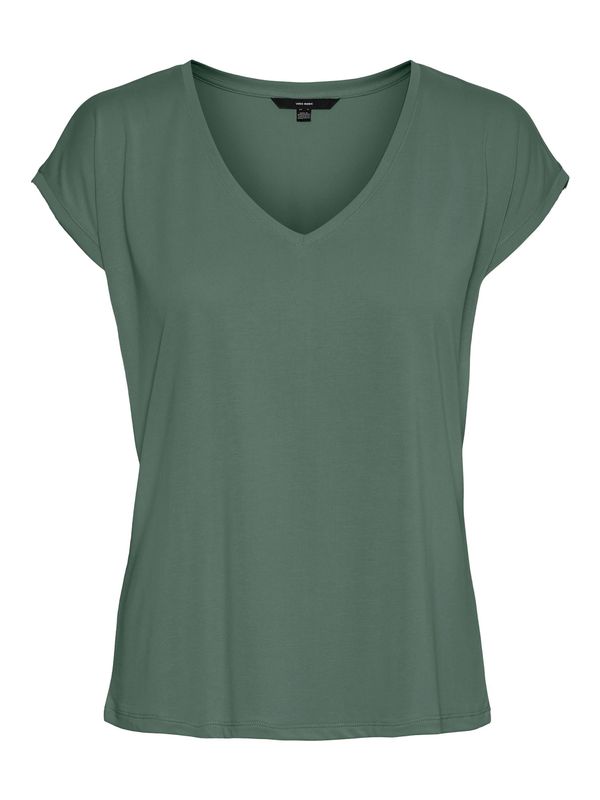 Vero Moda VERO MODA Majica 'VMFilli'  tamno zelena