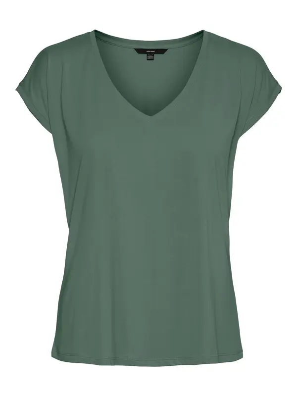 VERO MODA VERO MODA Majica 'VMFilli'  tamno zelena