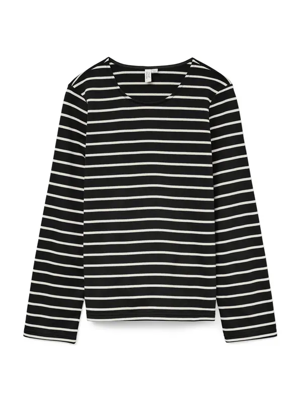 VERO MODA VERO MODA Majica 'VMFILUKKA'  crna / bijela