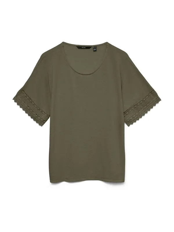 Vero Moda VERO MODA Majica 'VMGINA'  maslinasta