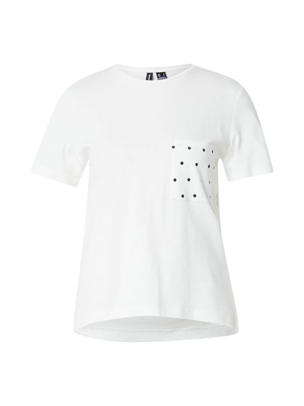 VERO MODA VERO MODA Majica 'VMKAIA'  crna / bijela