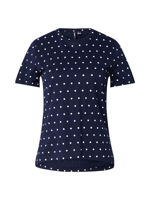 VERO MODA VERO MODA Majica 'VMKAIA'  mornarsko plava / bijela