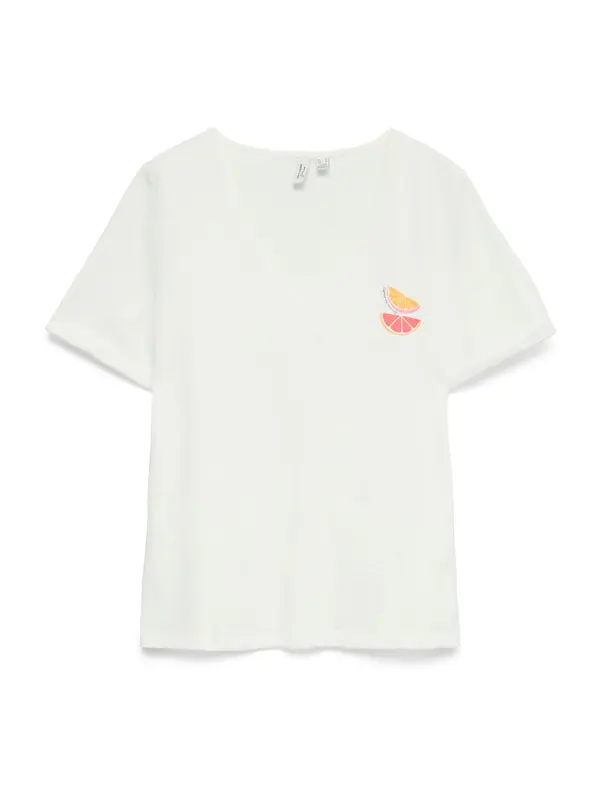 Vero Moda VERO MODA Majica 'VMKANYA'  koraljna / malina / crna / bijela