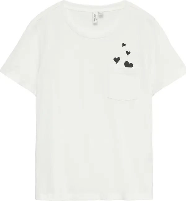 Vero Moda VERO MODA Majica 'VMKARMA'  crna / bijela