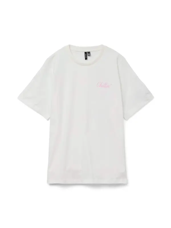 Vero Moda VERO MODA Majica 'VMKatrine Caty'  roza / bijela