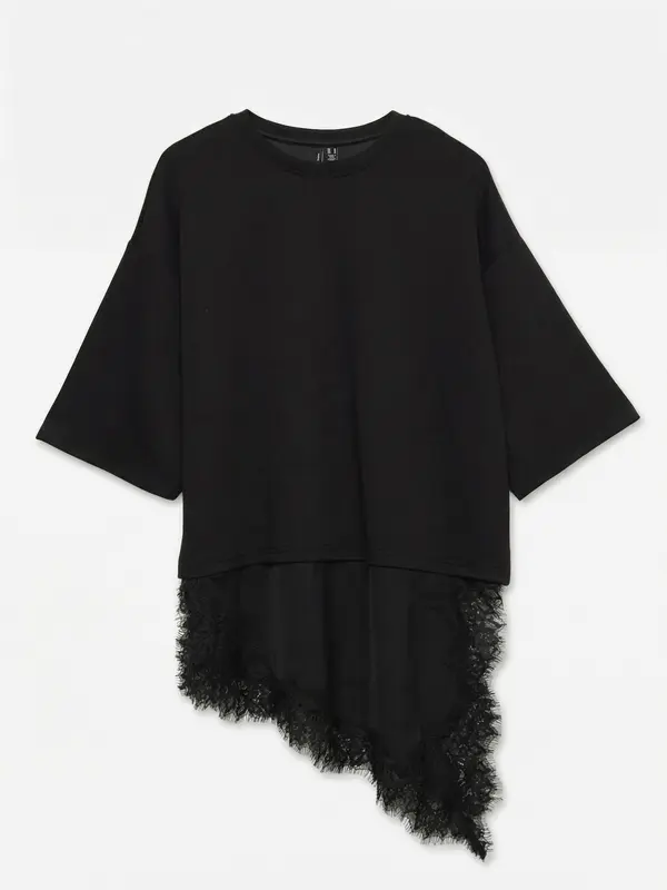 VERO MODA VERO MODA Majica 'VMKOURTNEY'  crna