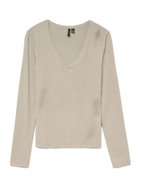 Vero Moda VERO MODA Majica 'VMLAVA'  bež / zlatna