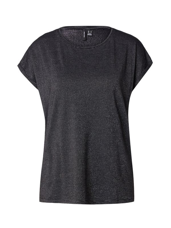 Vero Moda VERO MODA Majica 'VMLAVA'  crna / srebro