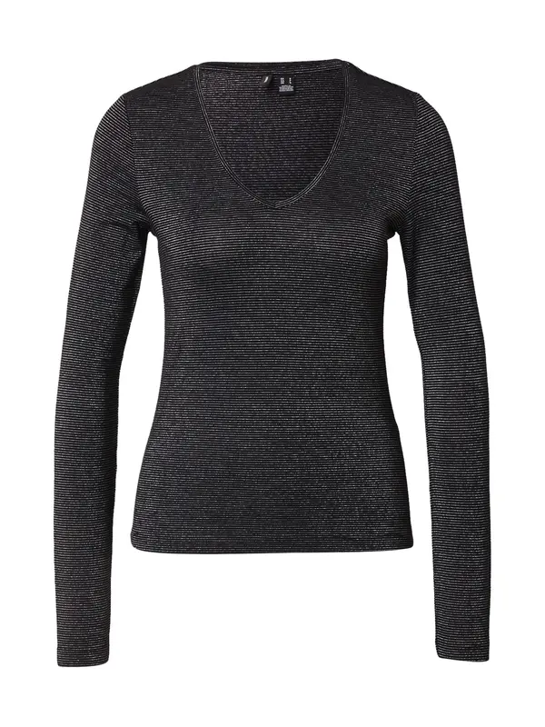 Vero Moda VERO MODA Majica 'VMLAVA'  crna / srebro