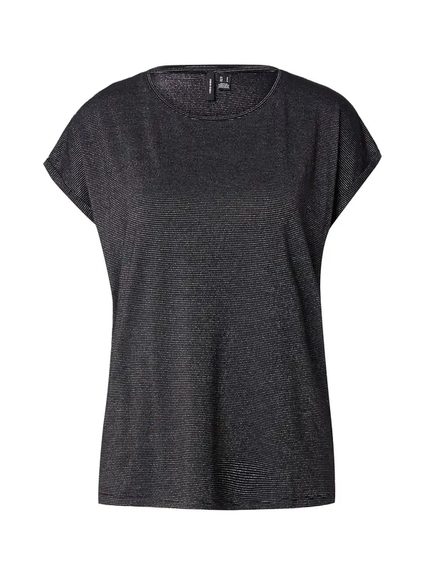 VERO MODA VERO MODA Majica 'VMLAVA'  crna / srebro