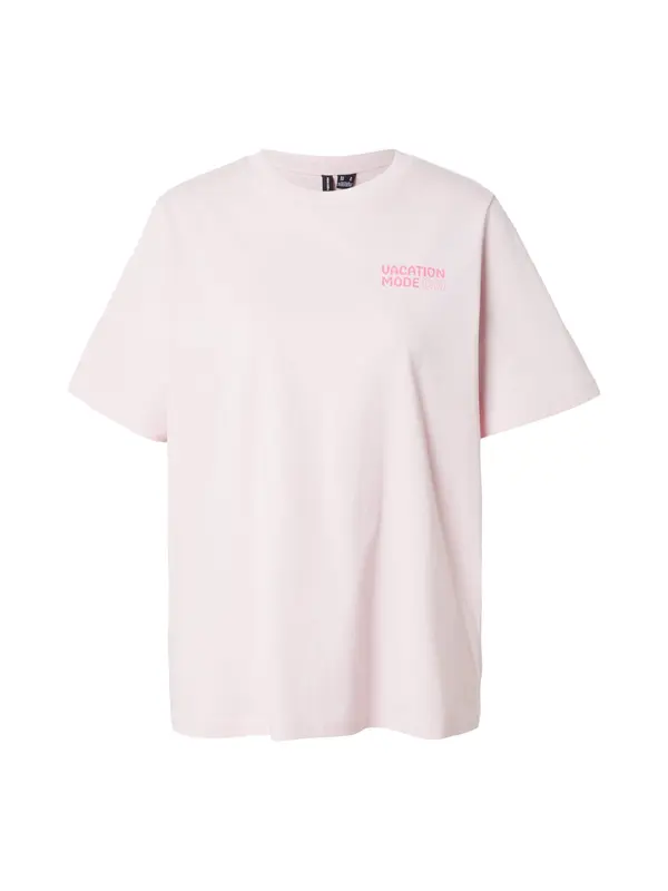 VERO MODA VERO MODA Majica 'VMMARIANE'  plava / ciglasto crvena / roza / vatreno crvena