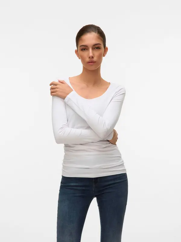 Vero Moda VERO MODA Majica 'VMMaxi My'  bijela