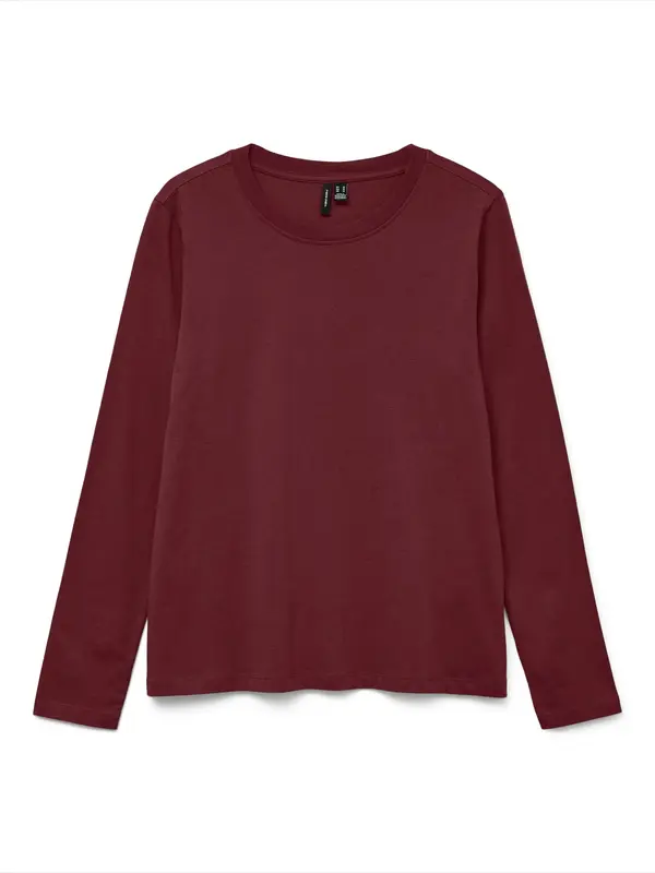 VERO MODA VERO MODA Majica 'VMPAULINA'  boja vina