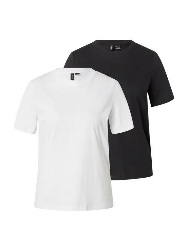 Vero Moda VERO MODA Majica 'VMPAULINA'  crna / bijela