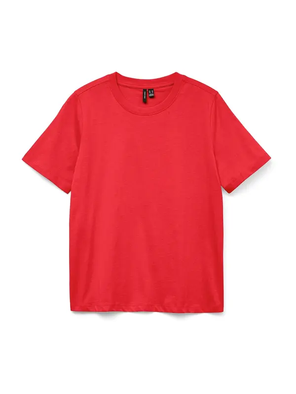Vero Moda VERO MODA Majica 'VMPAULINA'  jarko crvena