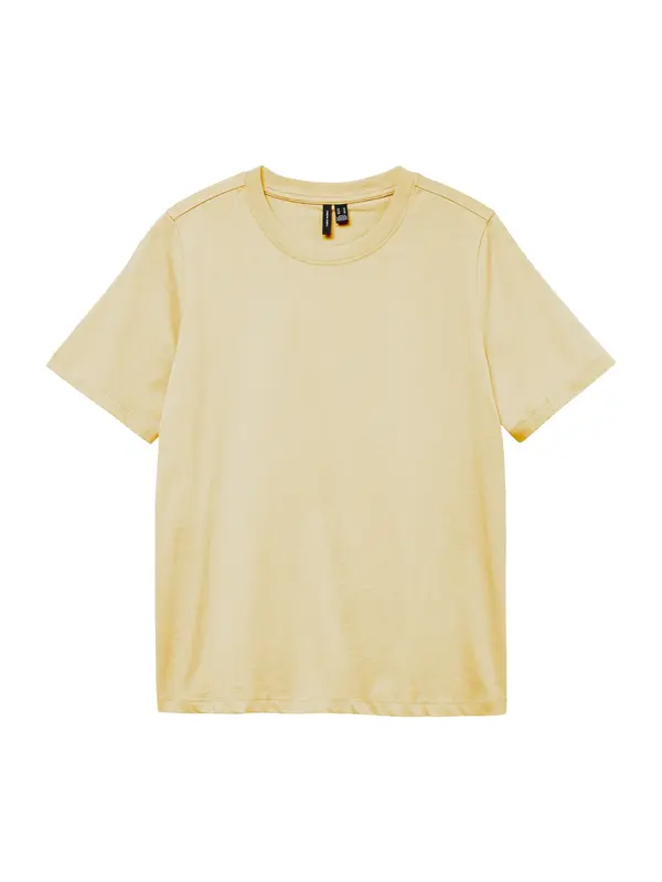 Vero Moda VERO MODA Majica 'VMPAULINA'  pastelno žuta