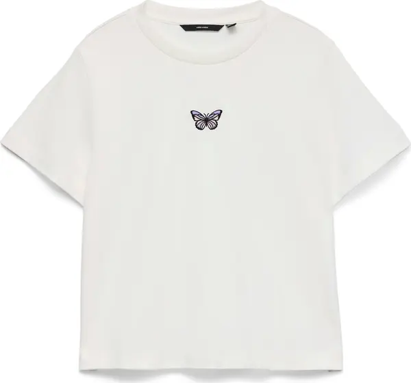 Vero Moda VERO MODA Majica 'VMSARA METTE'  morsko plava / bijela
