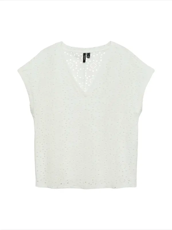 Vero Moda VERO MODA Majica 'VMTASSA'  bijela