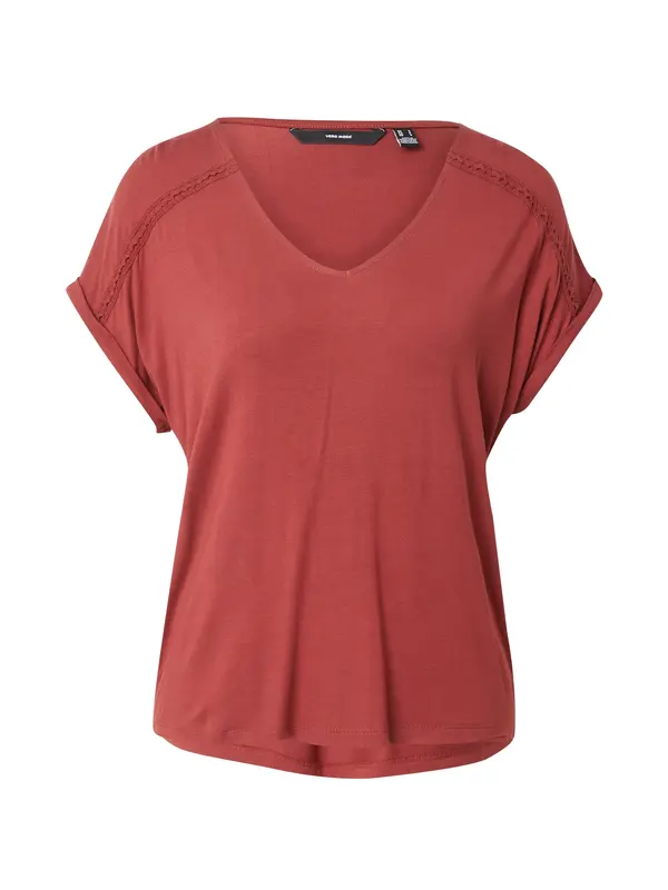 VERO MODA VERO MODA Majica 'VMVANESSA'  hrđavo smeđa