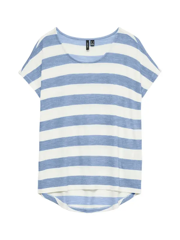 Vero Moda VERO MODA Majica 'VMWide'  opal / bijela