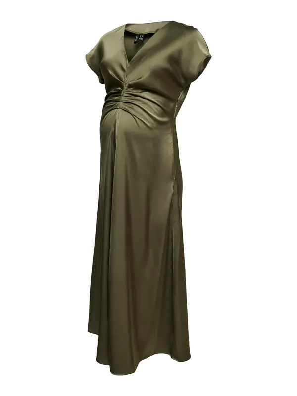Vero Moda Maternity Vero Moda Maternity Haljina 'VMMJOSALINA'  maslinasta