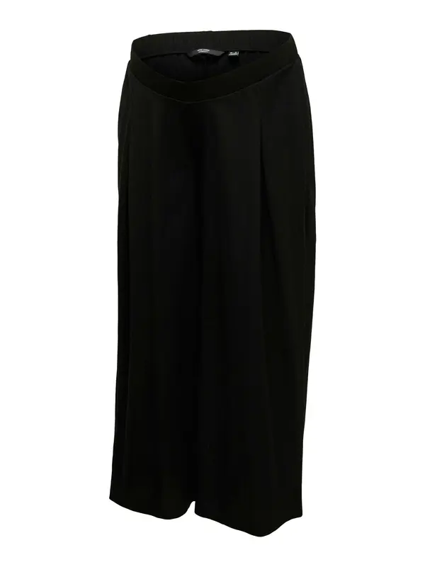 Vero Moda Maternity Vero Moda Maternity Hlače s naborima 'VMMJASMINE'  crna