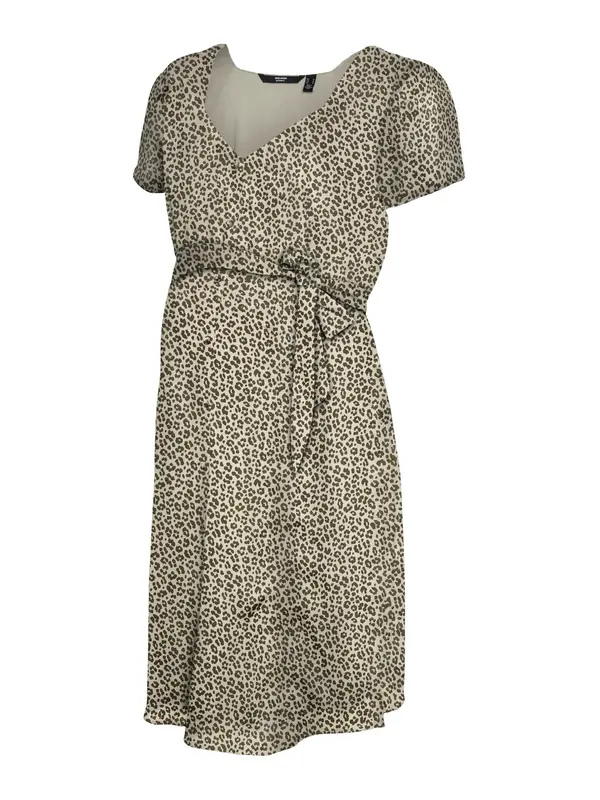 Vero Moda Maternity Vero Moda Maternity Košulja haljina 'VMMIdalia'  kaki / maslinasta