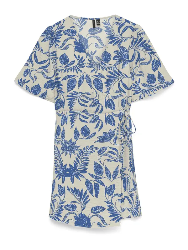 Vero Moda Maternity Vero Moda Maternity Ljetna haljina 'VMMJosie'  plava / vuneno bijela