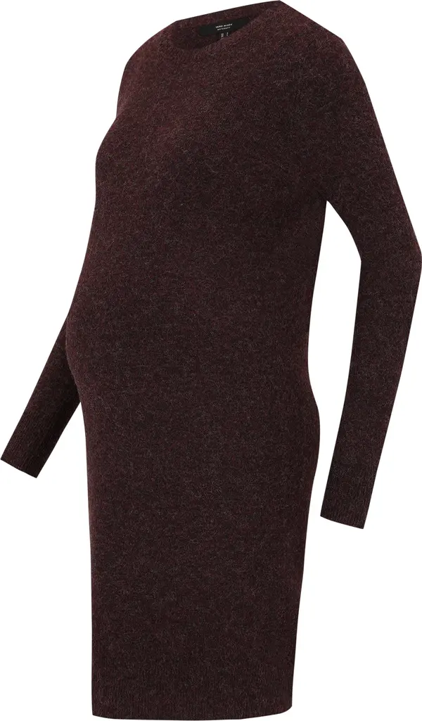Vero Moda Vero Moda Maternity Pletena haljina 'VMMDOFFY'  boja vina