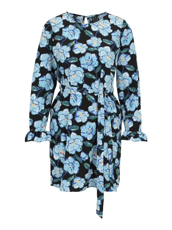 Vero Moda Vero Moda Petite Haljina 'VMALEA NINA'  plava / svijetloplava / kraljevski zelena / crna