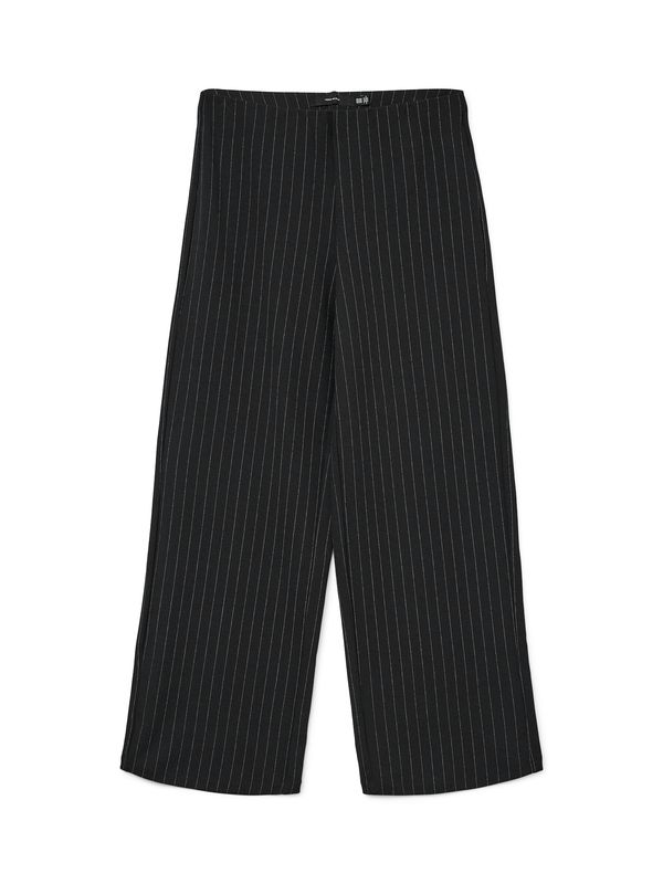 Vero Moda Petite Vero Moda Petite Hlače 'VMBERLIN'  antracit siva / bijela