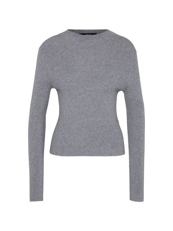 Vero Moda Petite Vero Moda Petite Pulover 'VMNANCY'  siva melange