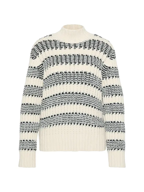 Vero Moda Petite Vero Moda Petite Pulover 'VMSKYE'  bež / crna