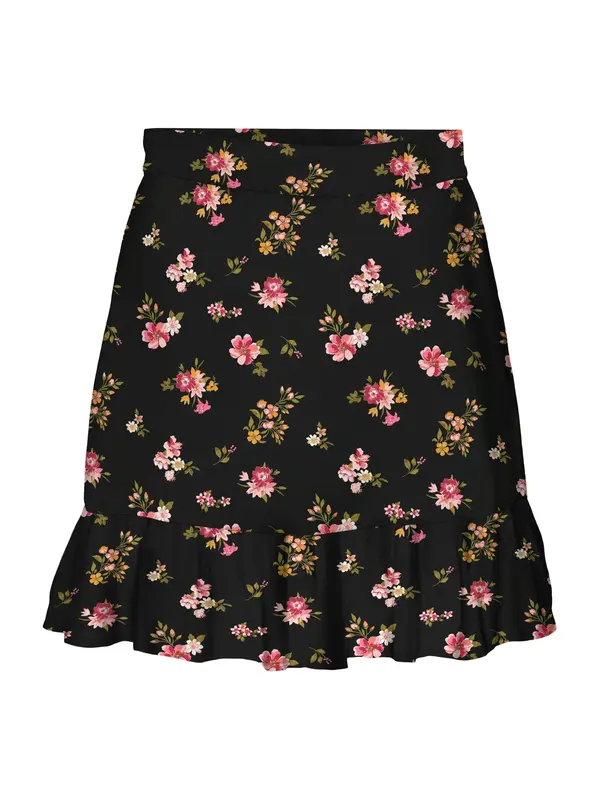 Vero Moda Vero Moda Petite Suknja 'VMSMILLA'  maslinasta / magenta / prljavo roza / crna
