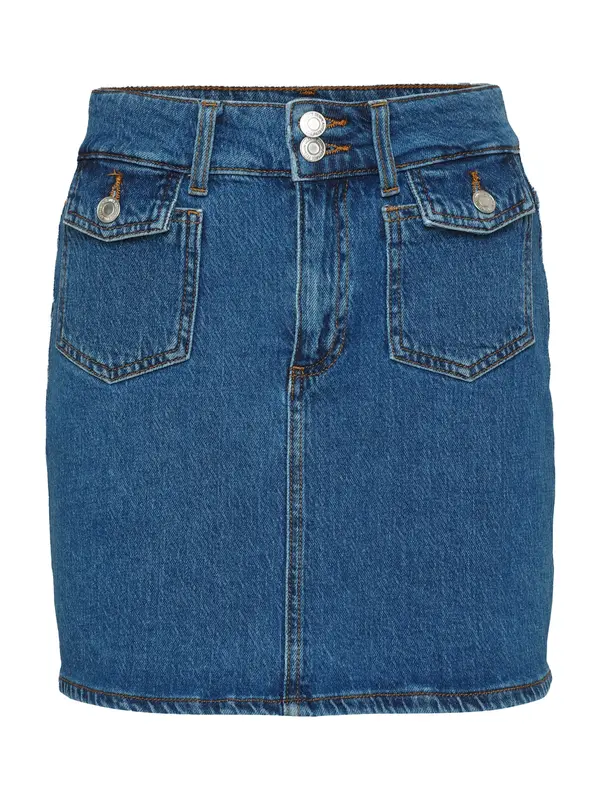 Vero Moda Vero Moda Petite Suknja 'VMTESSA'  plavi traper