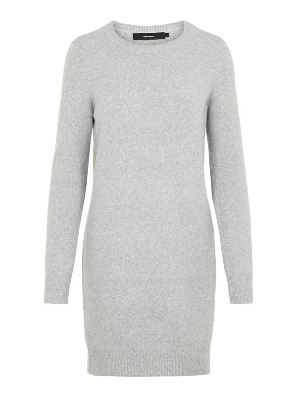 VERO MODA VERO MODA Pletena haljina 'Doffy'  svijetlosiva