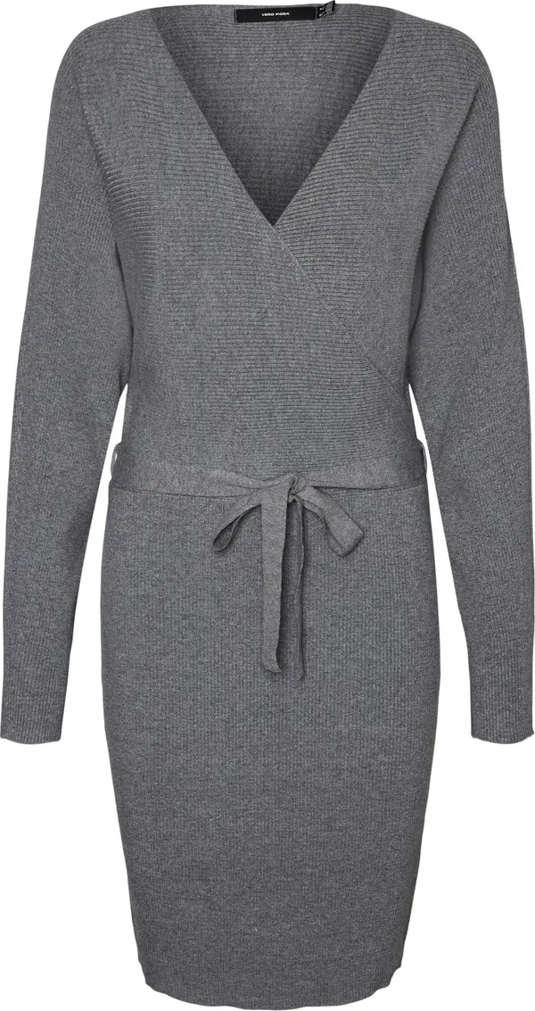 Vero Moda VERO MODA Pletena haljina  siva melange