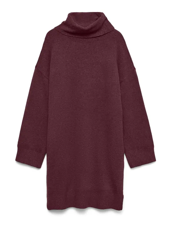 Vero Moda VERO MODA Pletena haljina 'VMAQUARIUS'  boja vina