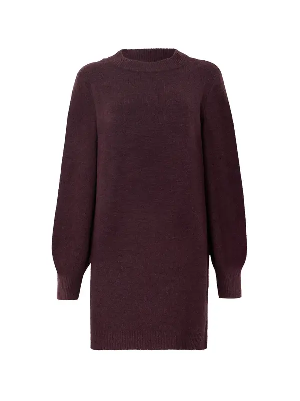 Vero Moda VERO MODA Pletena haljina 'VMBesti'  boja vina