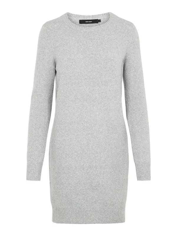 Vero Moda VERO MODA Pletena haljina 'VMDoffy'  svijetlosiva